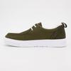 US POLO Men's Military Green Bayard Boat Sneakers