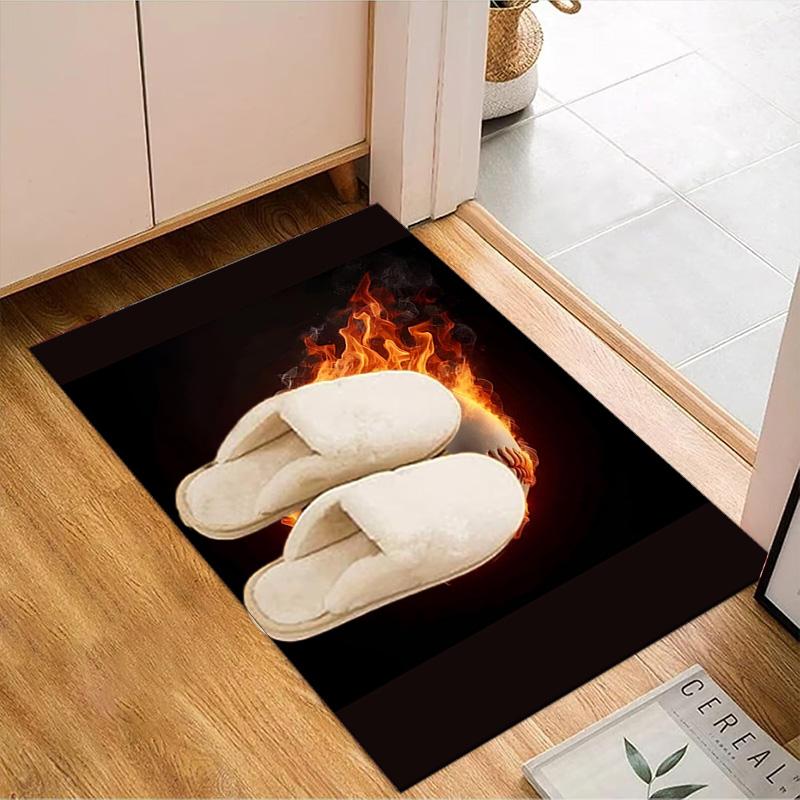 Boston Sox hockey Floor Mat for Living Room, Game Rooms, Office, Bedroom, Office Floor Mat Playful Design, Christmas fan gifts