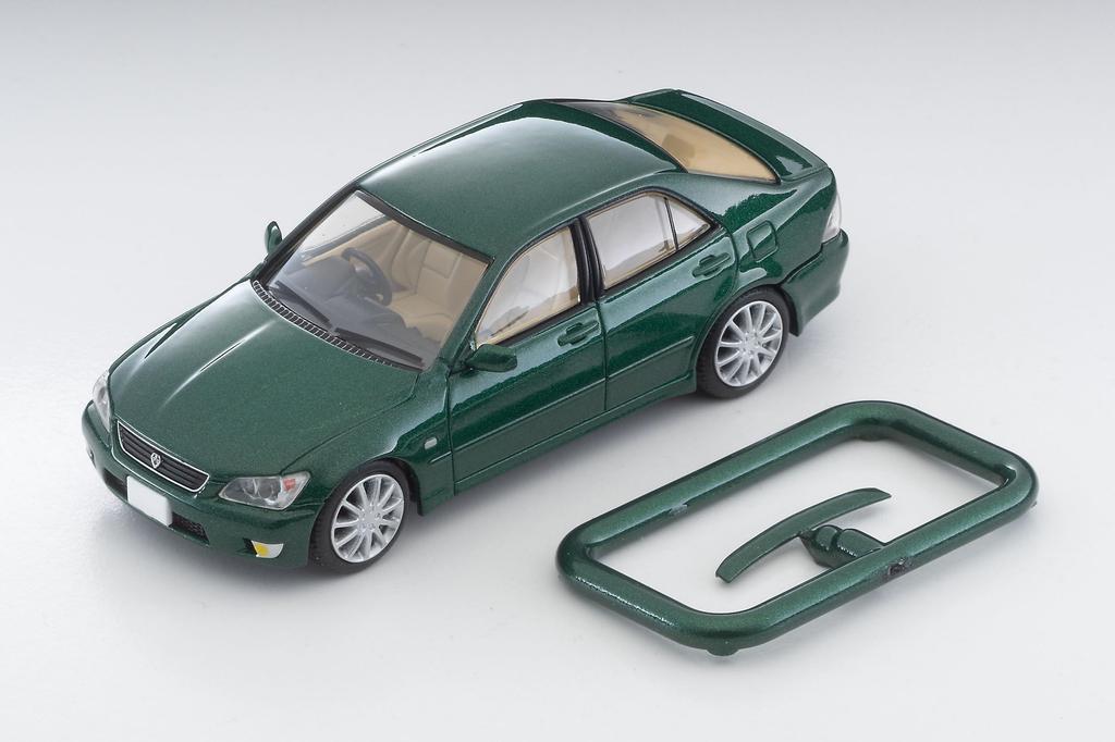 Tomytec Tomica Limited Vintage Neo LV-N227d Toyota Altezza RS200 L Edition (Green, 2002 Model) - Finished Model (Product Number 334576)