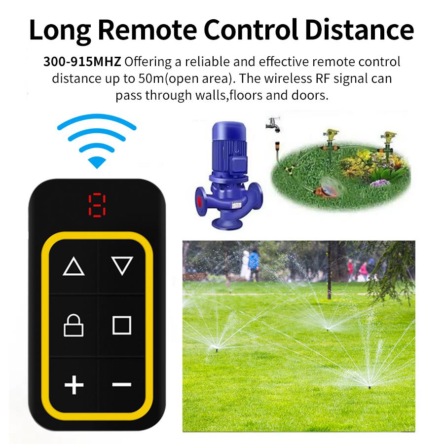Multi Frequency 300-915MHZ Garage Door Remote Control Copy Duplicator 433mhz 868mhz Garage Remote Multi Brand Remote Control