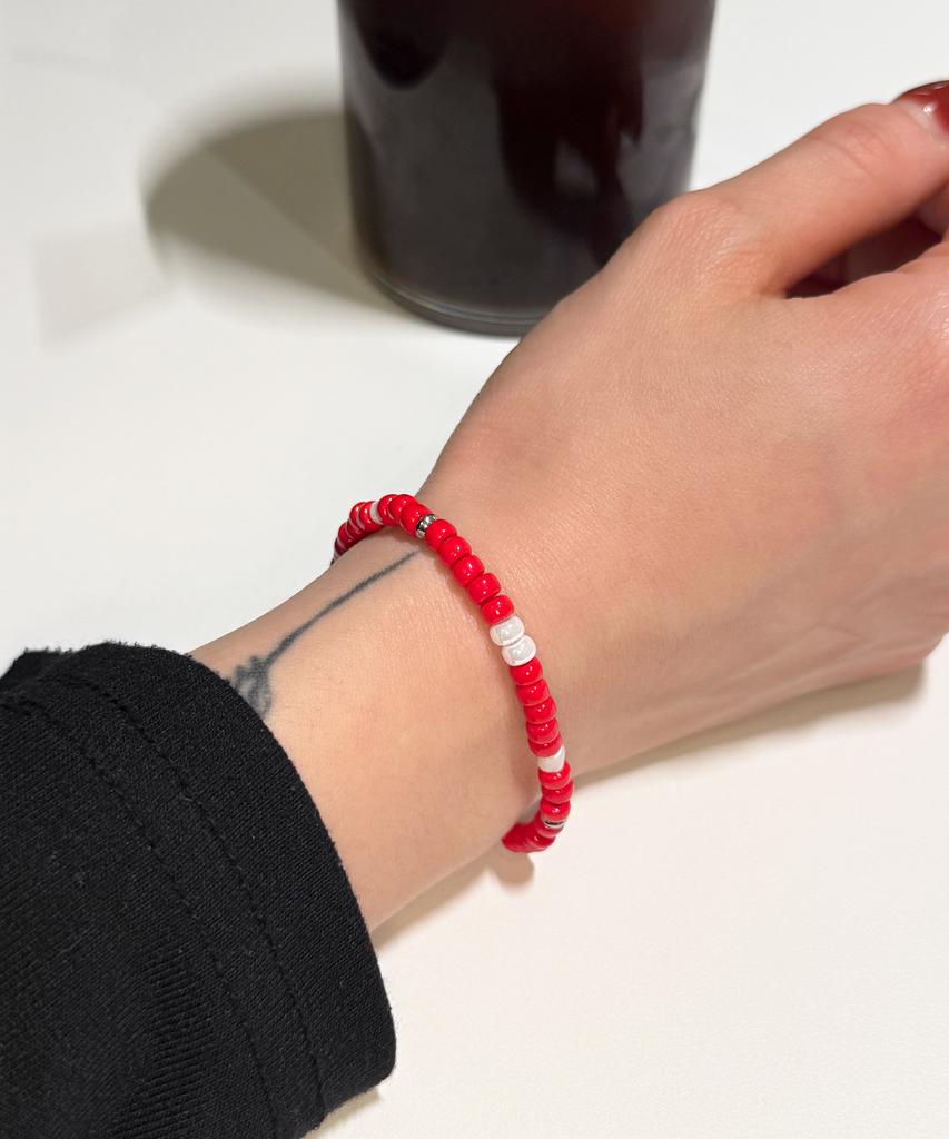 Браслет Monoflux Pulse Red_Сигнальный Красный