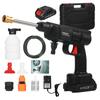 21V Cordless Portable Car Washer Electric High Pressure Cleaner 24.5Bar Car Washing Plant Watering