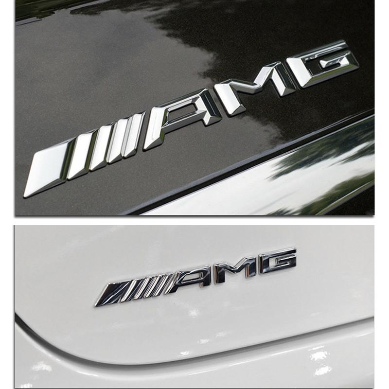 Benz amg 3D Plastic Car Emblem Sticker for Mercedes benz AMG CLA GLK W221 W212 W213 W176 W177 W205 Decoration Interior Mouldings SLCBT-A