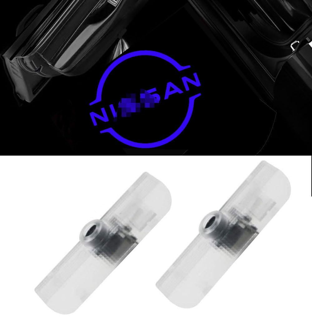 Boseyway Подсветка вежливости Дверной приветственный свет Светодиодная проекция логотипа для Nissan Teana, Maxima, Altima, Armada, Titan, Quest, Elgrand E52 Дверная лампа автомобиля