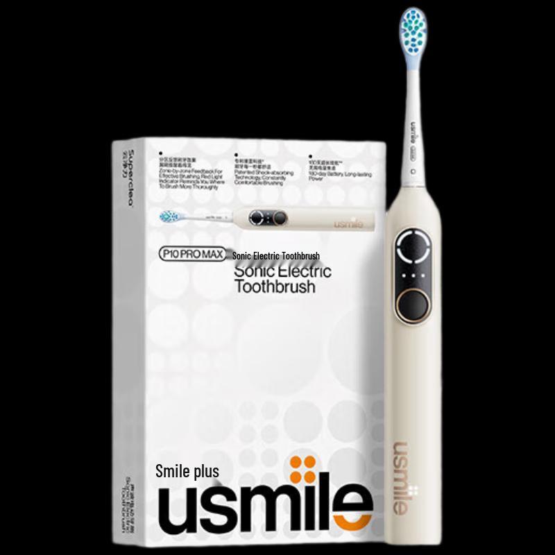 usmile P10 Pro Max Звуковая электрическая зубная щетка вилка CN (адаптер в комплекте)