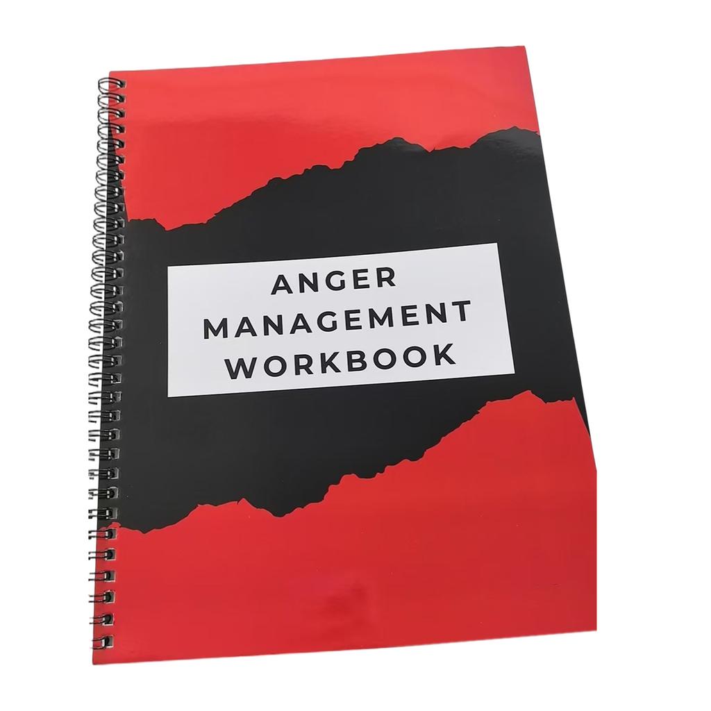 Anger Management Guidebook Journal With Interactive Assessment Notebook Easy To Use