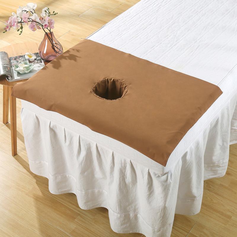 1 шт., модный массажный лист, мягкий водонепроницаемый чехол для красоты и спа-кровати, полотенце для пещеры с отверстием