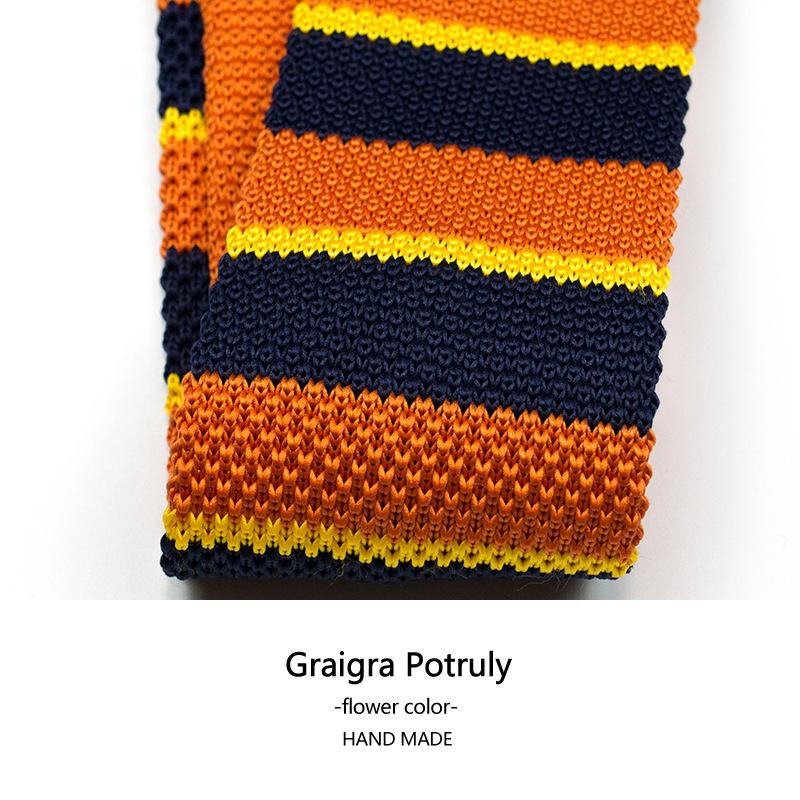 Темно-зеленый маленький галстук 5 см узкий вариант кофейного цвета ретро полосатый британский японский прилив плоский вязаный галстук