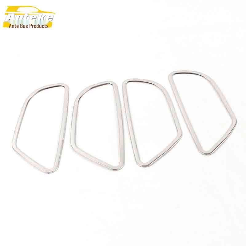 Luxgen U6/Uyu6 Stainless Steel Interior Door Handle Decoration Ring.