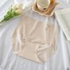 Женское бесшовное невидимое нижнее белье из шелка Ice Silk, трусики большого размера, хлопковая промежность, ультратонкое нижнее белье, трусики-бикини