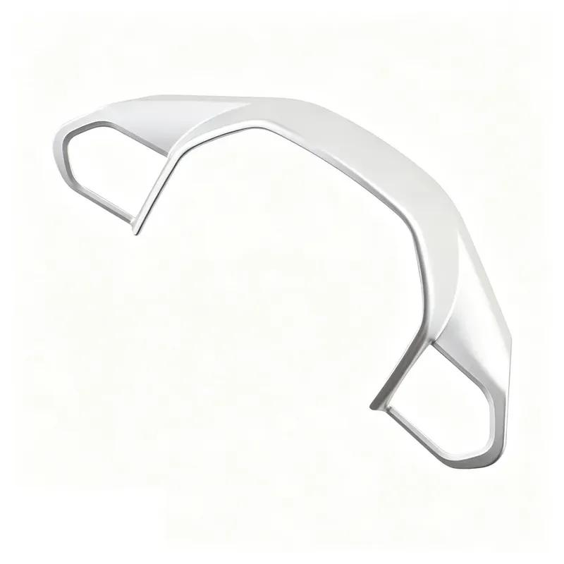 For Peugeot 4008 5008 Car Steering Wheel Button Panel Trim Cover Decorative Frame Interior Accessories