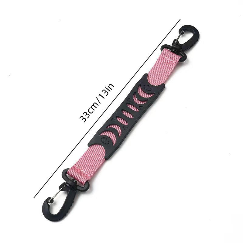 Ручка для переноски роликовых коньков - Мягкий полиэстер, защита от натирания, для легкой транспортировки, уличные тренировки, универсальная посадка для большинства квадов