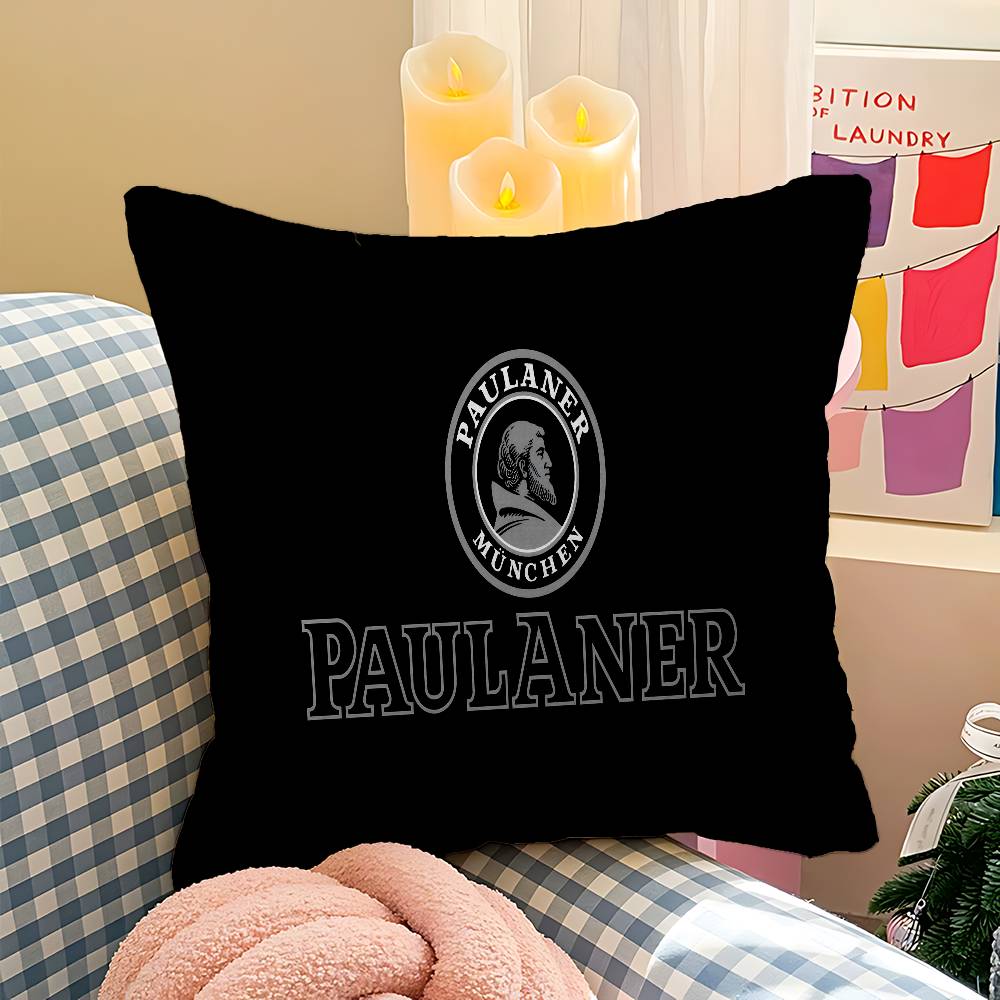 German Beer PPaulaner Cushion Cover Decorative Pillow Sofa Home Decor case pillow cases