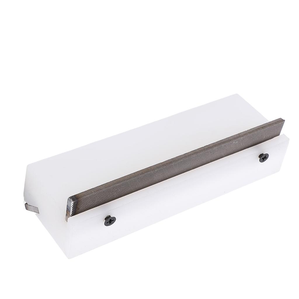 Инструмент для шлифовки ладов гитары Пластик Металл Высокая эффективность Полировка ладов Скос Напильник для баса банджо