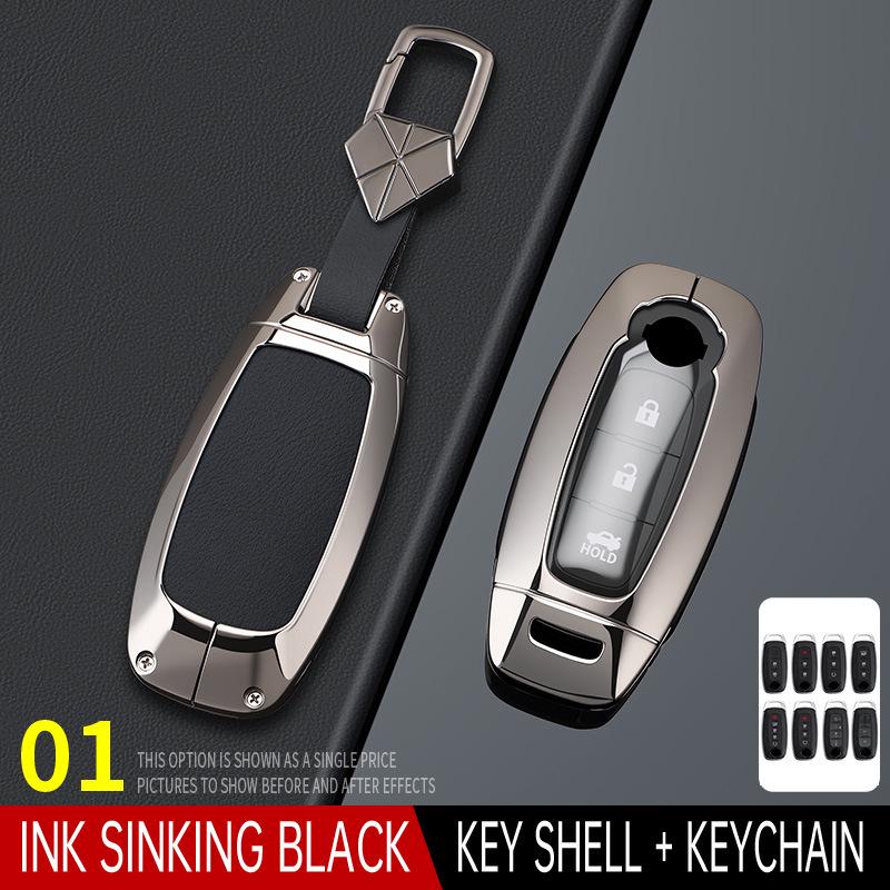 Чехол для ключа автомобиля Nissan для Sylphy, Teana 14-го поколения, Qashqai, X-Trail, Tiida, Kicks, Murano, Bluebird