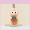 Monkey Cute Fruit Plush Keychain Cartoon Monkey Toy And Keyring Accessory Gift
