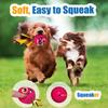 Игрушки для собак с яйцами-игрушками для собак Стресс-яйцо Подходит для маленьких собак Набор из 6 штук Звуки, Облегчение, Форма, -