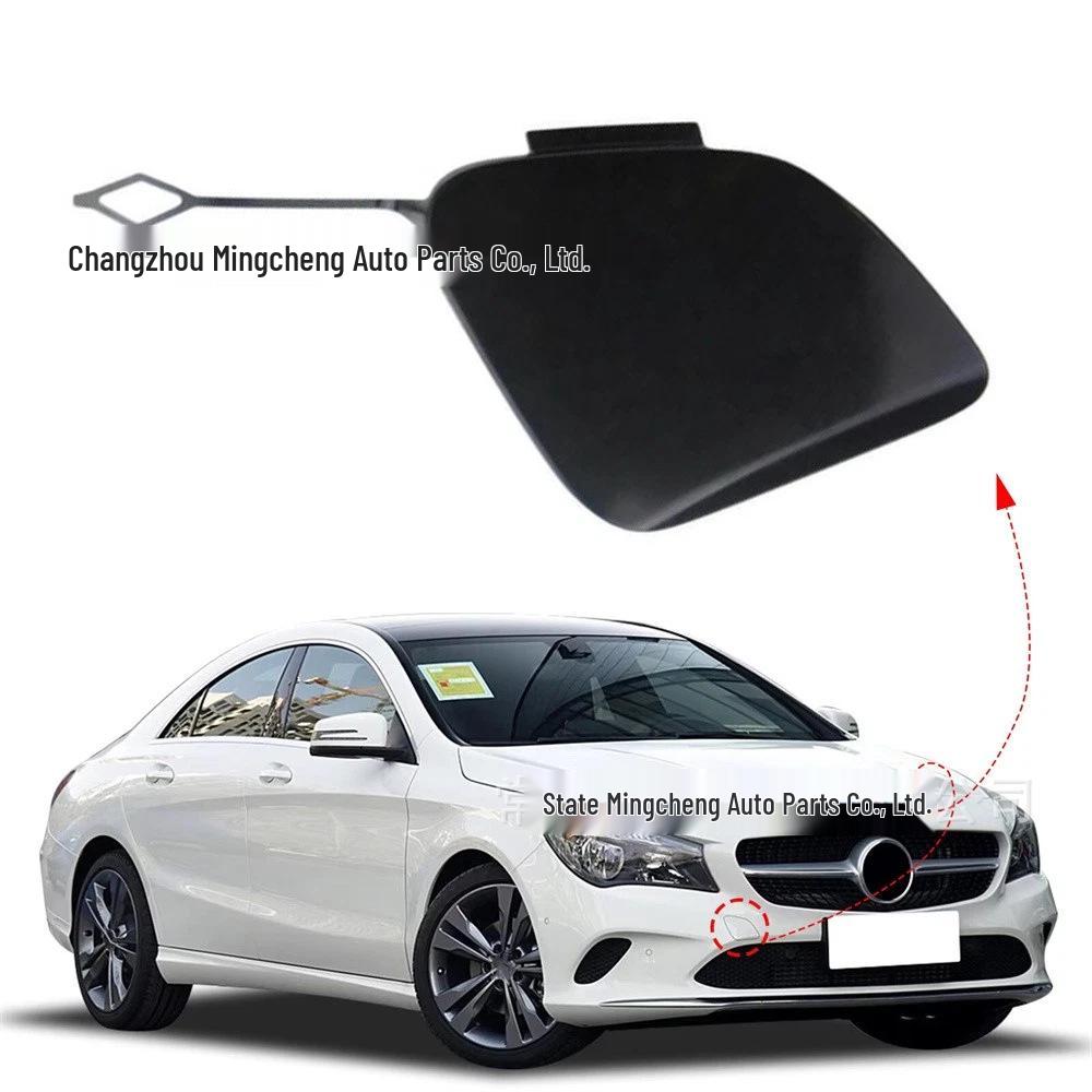 Накладка на передний буксировочный крюк для бампера CLA W117 16-19 CLA200 (Часть 1178851300)
