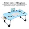 Portable Laptop Desk Foldable Table High Stability Strong Load-bearing Non-Slip Design Small Working Table for Home