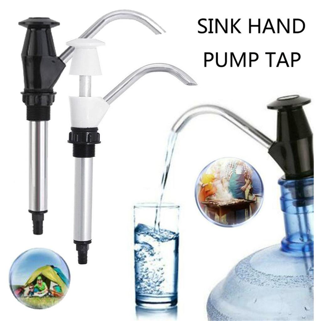 Water Bottles Hand Pressure Drinking Water Press Cap Fits Most 2-6 Gallon Water Coolers