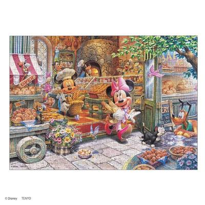 Tenyo [Сделано в Японии] Пазл из 500 деталей Дисней Пекарня Микки (35x49см) D-500-632, Включает клей, шпатель и сервисную карту