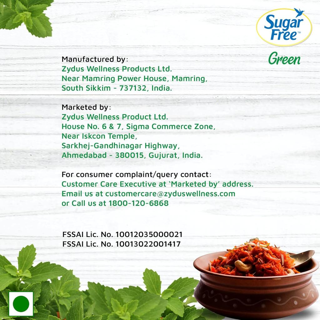 Sugar Free Green Stevia Natural Sweetener 300 Pellets 30g | Plant-Based Zero Calorie Sugar Alternative