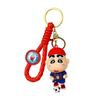Cartoon Trendy Soccer Keychain Fashionable Pvc Zinc Alloy Bag Pendant