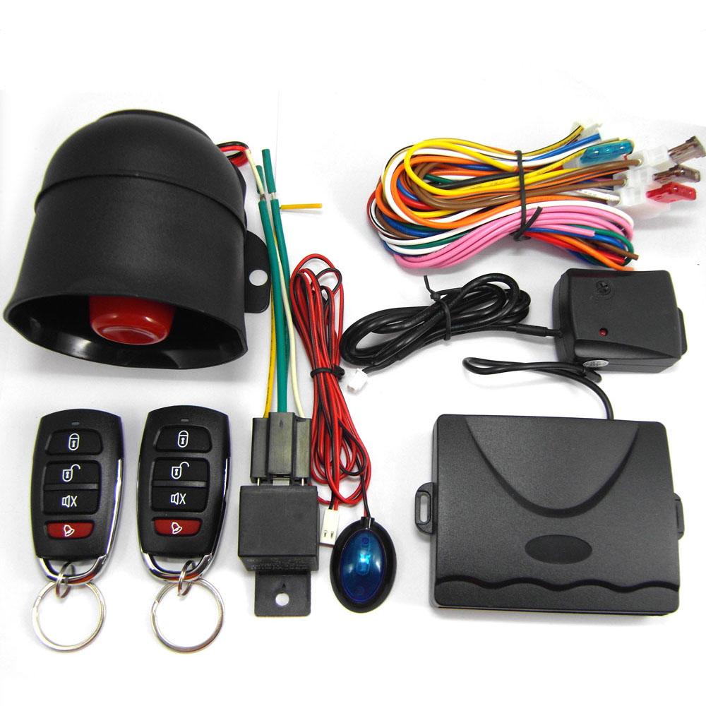 Anti-theft Essential M802-8101 Car Security System Alarm Immobiliser Central Locking Shock Sensor Auto Accessories