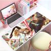 Game Futuristic Zzenless Zone Zero Mouse Pad Large Thick Desk Pad Stitched Edges Gaming Mouse Mat For Pc