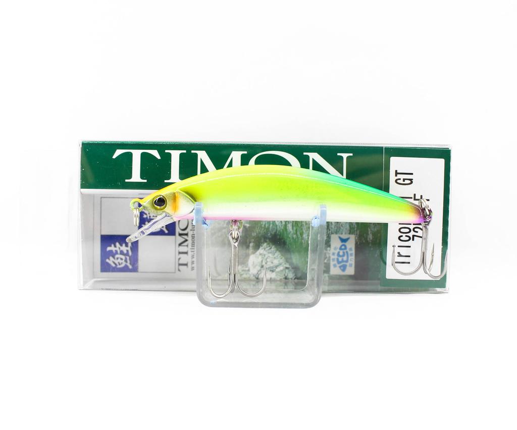 Jackall Таблица параллельных плавающих приманок Timon Tricoroll GT 72 SR-F (7185)