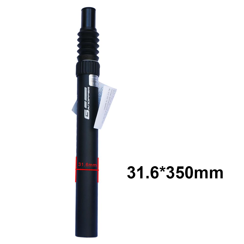 GANOPPER MTB Bicycle Damping Suspension Seatpost 25.4/27.2/28.6/30.4/30.9/31.6mm X350 Bike Seat post Shock Absorber Tube Setback