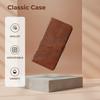 360°Full Protection PU Leather Wallet Card Slot Bracket Phone Case For Samsung S26 S24 S23 S22 S25 Ultra Plus FE A57 A56 A37 A36