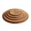 Kitchen Accessories Home Decor Woven Rattan Coaster Placemats Table Coffee Cup Kitchen Utensils For Dining Table Gadget