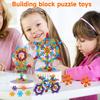 Детский набор креативных строительных блоков, развивающие игрушки, подходит для мальчиков и девочек в возрасте от 3 лет и старше, раннее образование, тренировка практических навыков