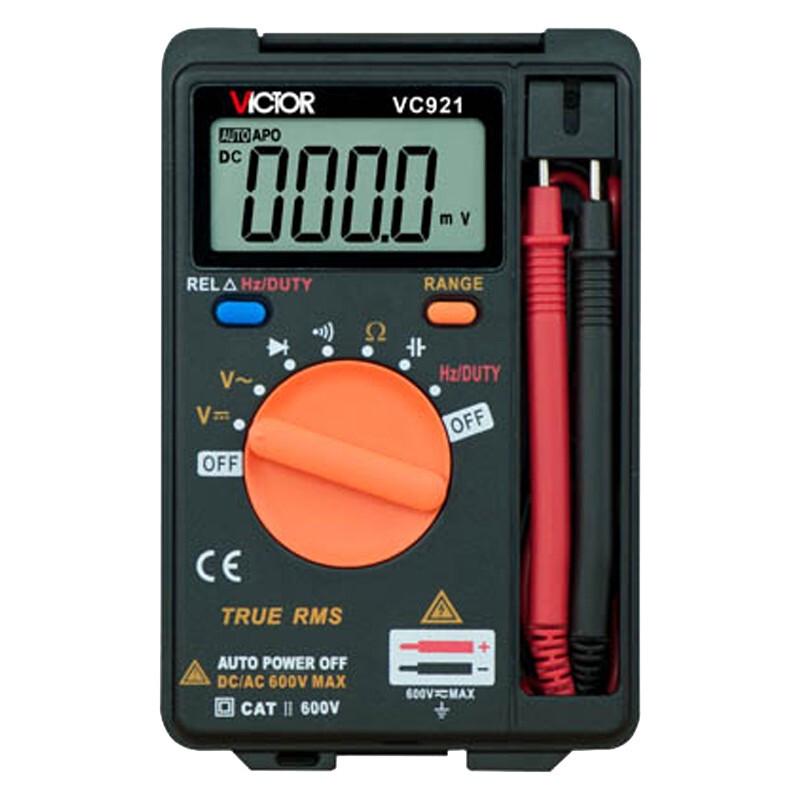 VICTOR VC921 Mini True RMS Digital Multimeter (CN version)