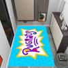 Wild Hair Adventure Carpet Perfect for Study room Outdoor Dormitory Living Rooms Anti-slip Rug Anime Office Decor Perfect Birthday/Christmas Gift Idea