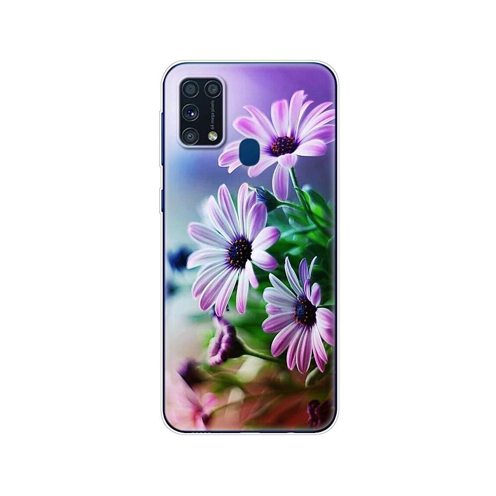 Чехол из ТПУ для Samsung M31, 6,4 дюйма, чехол из ТПУ для Samsung Galaxy M 31 SM-M315 m315, задний чехол для телефона, бампер, зима, снег, Рождество