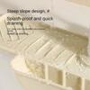 Quick Dry Silicone Water-draining Mat Slope Design Water Drip Catcher  Sink Surface
