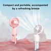 Портативный шейный вентилятор с функцией тумана, складной мини-ручной вентилятор, уличный вентилятор для охлаждения и увлажнения, персональный вентилятор для распыления на лето
