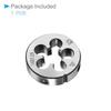CoCud Metric Adjustable Round Die, M14 x 1.25, Alloy Steel, Right-Hand Thread Die - (Application: For Machining External Threads on Metal and Plastic)