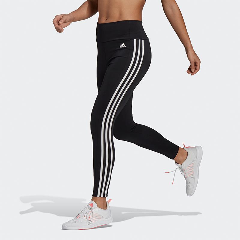 Adidas 3-Stripes 7/8 Tights Women Leggings Black GL4040