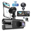 2-Inch HD Dashcam with Triple Lens, WiFi, and Mobile Connectivity – A22 Car Monitor
