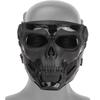 Halloween Skull Bearers Mask Glass Fiber Nylon Impact Resistance Airsoft Paintball Bicycle Combat Game Fits for FAST Helmet