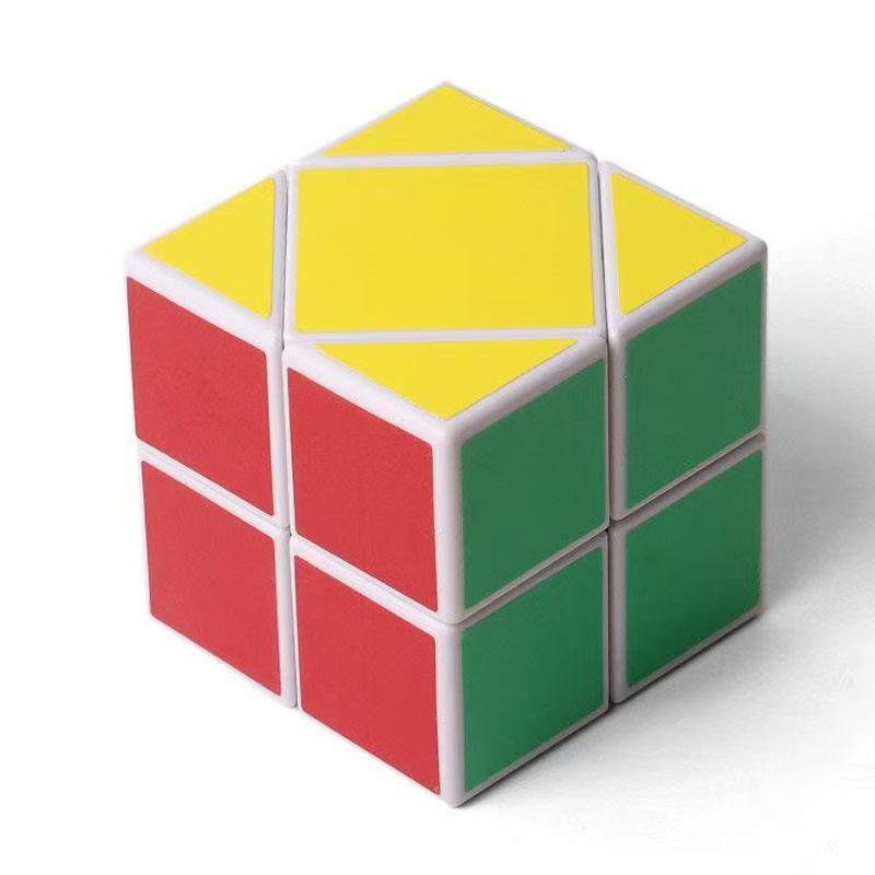Игрушки Скорость Образовательные Домино Кубики Skewb 2x2x2 Сенсорные Тихие Игрушки-антистресс для Аутизма СДВГ Тревожности Подростков Подарки Дети Мальчики Девочки