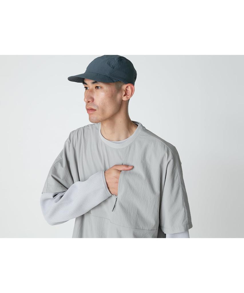 Snow Peak Дышащая Быстросохнущая Серая XXL Унисекс для Мужчин и Женщин Футболка Футболка