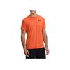 HeatGear Fitted Comfortable Stylish Soft Versatile Solid Color Short Sleeve T-Shirt Men Tops Orange 6000939-847