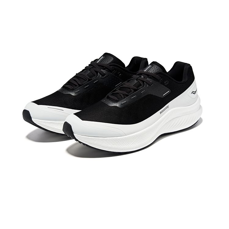 SAUCONY Slay Cmt Ретро Универсальные Повседневные Водонепроницаемые Кроссовки с Низким Верхом Унисекс Кроссовки Черные Белые S28219-2