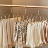 2PCS Snag-Free Tie Storage Holder Non-slip Clothing Hanger Silk Scarf Hanger  Closet Organization