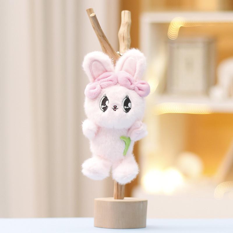 Adorable Plush Rabbit Toy Doll Soft Stuffed Animal Gift For Weddings Events