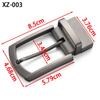 Прочные Запасные Классические Пряжки для Ремня Однозубцовые для Рукоделия DIY Пряжка-Шпилька 3.5 см Повседневная из Цинкового Сплава с Торцевой Планкой